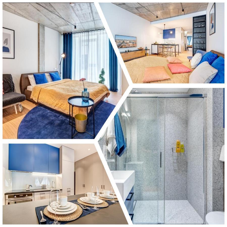 Happy Inn Gold Studio, Self Check-In, Parking In The Underground Garage ヴィリニュス エクステリア 写真