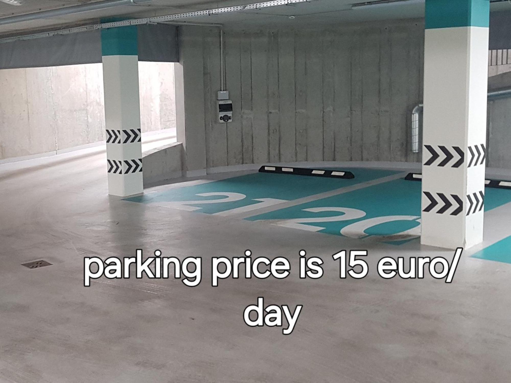 Happy Inn Gold Studio, Self Check-In, Parking In The Underground Garage ヴィリニュス エクステリア 写真